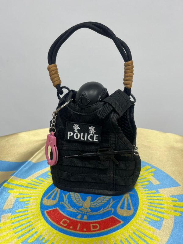 粉紅旋風席捲高雄　小港警反詐宣導萌力登場3